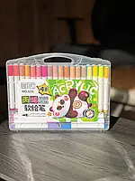 Акварельні маркери 48 кольорів Water Brush