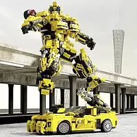 Машинка Робот-Конструктор Трансформер 2 в 1 Бамблбі