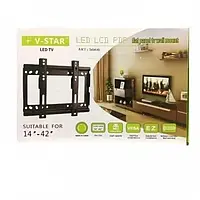 Кріплення для телевізорів V-Star 14"-42" V1 Настінне кріплення для ТБ з діагоналлю 14-42