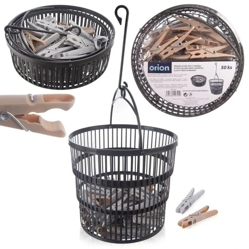 50x прищепки для прання "жабки" кліпси для сушіння та вішання одягу