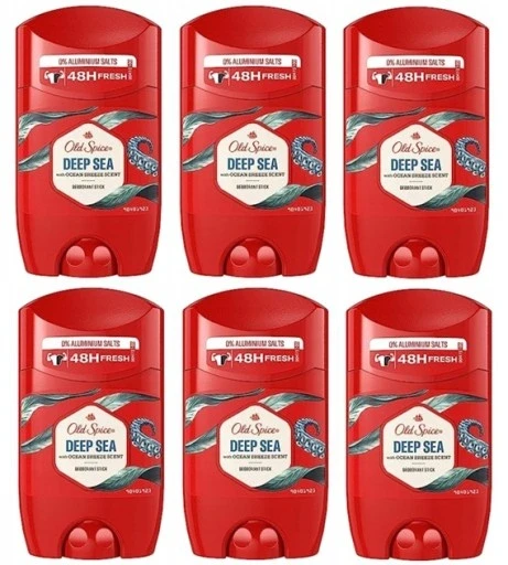 Набір 6 штук дезодорант у стіку "old Spice Deep Sea" для чоловіків 6 х 50мл