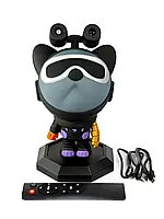 Нічник проектор зіркове небо CASTLELADY собака сіра космонавт ROBOT DOG