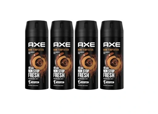 Набір 4 штуки Axe Dark Temptation мужский дезодорант у аерозолі 4x150ml
