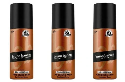 Bruno Banani Man дезодорант у спреї 3x150ml