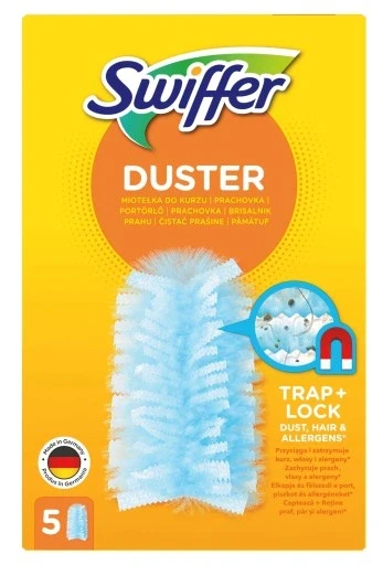 Набір 2 штуки 2x Swiffer Duster мітелки 5 шт для пилу та шерсті, фото 1