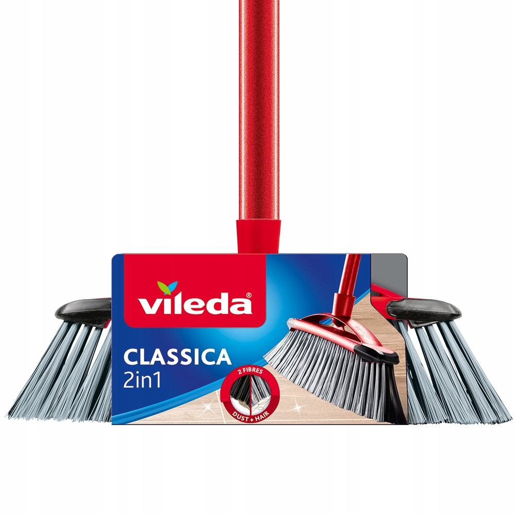 Vileda універсальна мітла-щітка 2 в 1 + ручка, фото 1