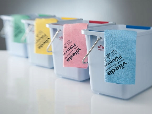 Набір 4 штук Vileda ганчірка Pva Micro Professional 4 шт синій офіційний дистриб'ютор