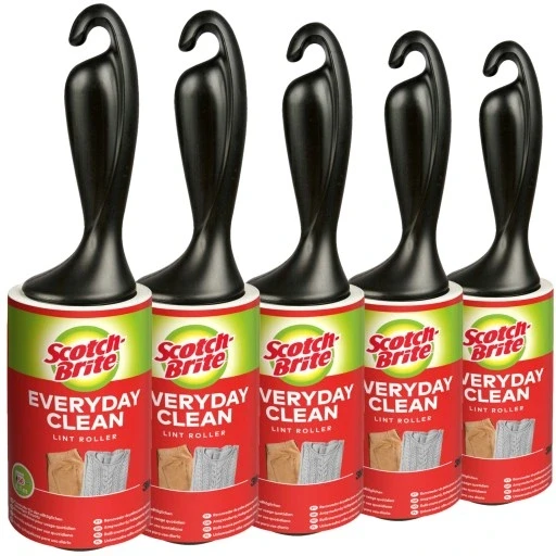 Набір 5 штук роликів для одягу Scotch Brite 56 аркушів 5шт, фото 1