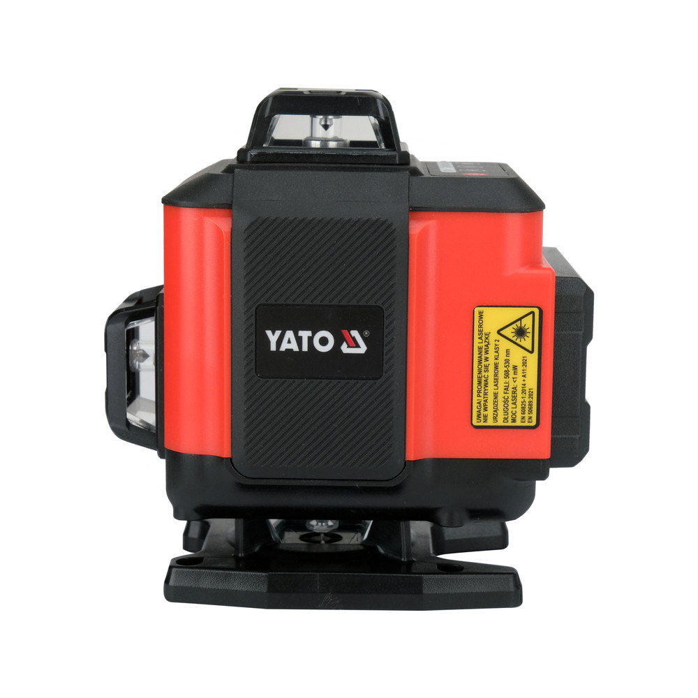 Рівень лазерний на 4-площини зелен пром  діап.- 30 м живл.- 2 Li-Ion акумул 3.7 V з обладнанням YATO YT-30424, фото 1