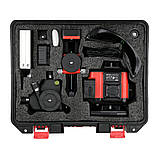 Рівень лазерний на 4-площини зелен пром  діап.- 30 м живл.- 2 Li-Ion акумул 3.7 V з обладнанням YATO YT-30424, фото 5