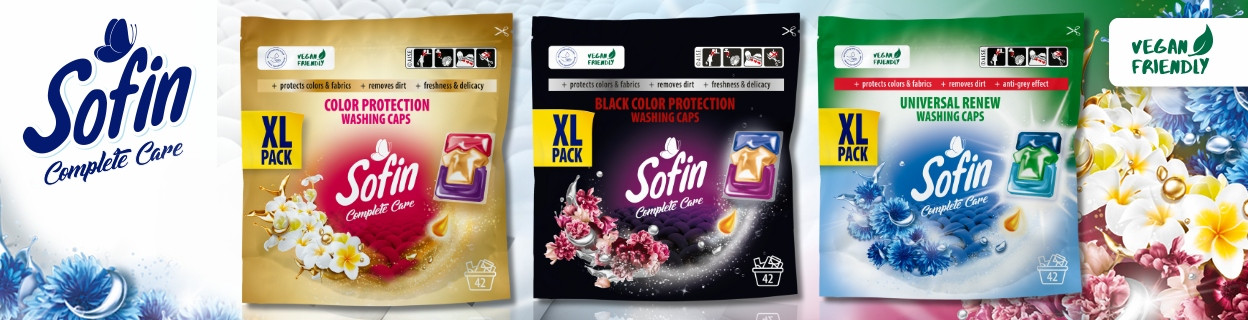 Переклад: капсули для прання темних кольорів "захист кольорів" мікс 66x2, фото 1