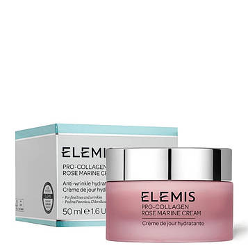 Крем для обличчя Elemis Pro-Collagen Rose Marine Cream із зволожуючим ефектом та ароматом троянди, 50 мл
