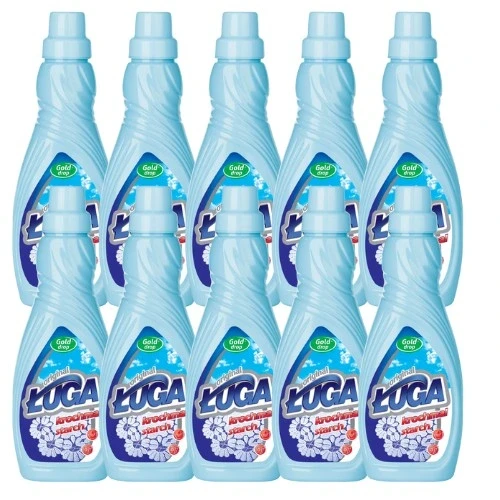 Набір 10 штук крохмалю для тканини ługa Gold Drop у рідині 10 шт х 750мл оригінал
