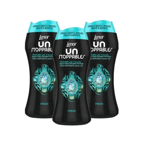 Набір 3 штук Lenor ароматні перлинки для прання набір Fresh 3x 210g, фото 1