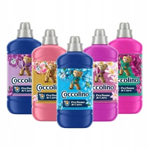 Комплект 5 штук Coccolino Perfume Care рідина для просушування комплект 1,27л шт. 5шт