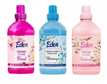 Набір 3 штук Mix 3 шт. парфуми для полоскання тканин Eden Delicate Floral Blooming