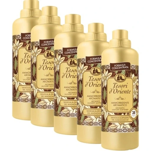 Набір з 5 штук Tesori D'oriente ваніль і імбир рідина для змивання 5x760 мл