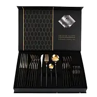 Набір столових приладів Kitchen Ware 24 шт. з нержавіючої сталі на 6 персон