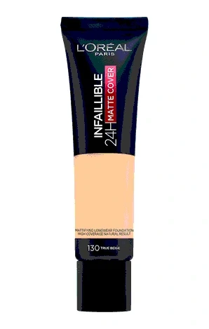 L'oréal Paris Infaillible Matte Cover 130 True Beige тональний крем для обличчя 30ml