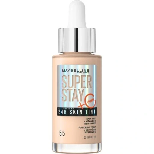 Maybelline Super Stay 24h тон для обличчя зі світло відбивною основою та вітаміном E