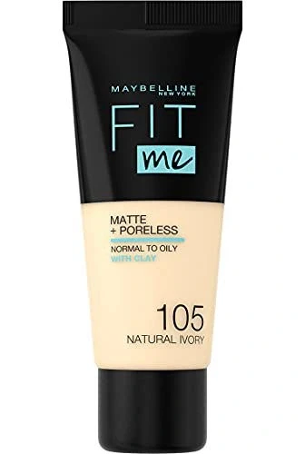 Maybelline Fit Me! тональний крем для матування №105 натуральний
