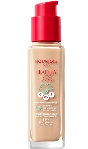 Bourjois Healthy Mix Clean&vegan 51w Light Vanilla основа для обличчя 30 мл