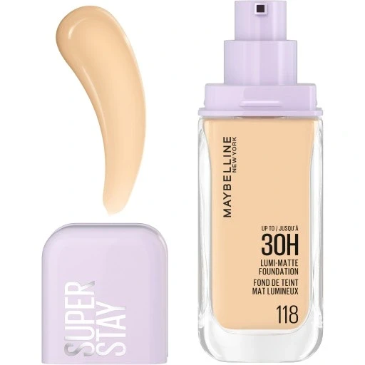 Тональний крем Maybelline Super Stay до 30 годин Lumi-matte Foundation 118