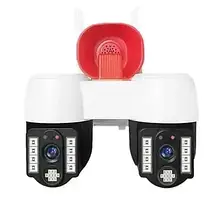 Високопродуктивна камера відеоспостереження з двома напрямками руху, WIFI, горизонтальне обертання на 360° та вертикальне на 90°,