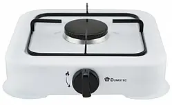 Плита газова настільна газова таганок Domotec MS 6601 біла