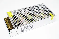 Адаптер / блок живлення 12V 15A, в металевому корпусі / Трансформатор для світлодіодної стрічки