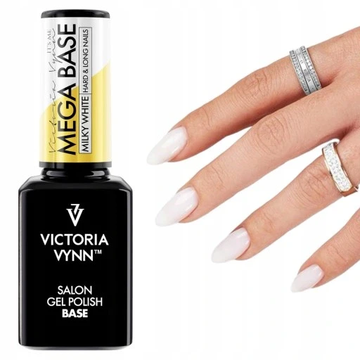 Victoria Vynn Mega Base Milky White база молочного відтінку для гібридного нанесення 15 мл