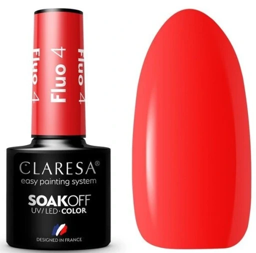 Claresa гібридний лак Fluo 04