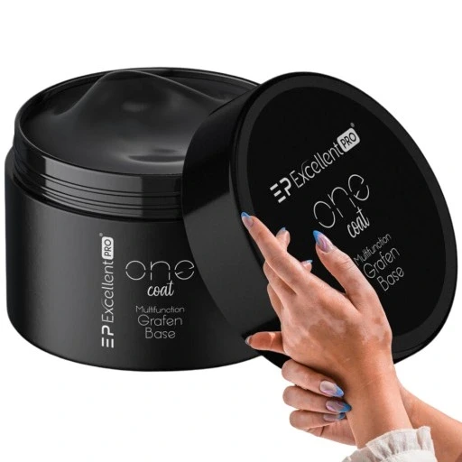 Відмінна професійна база для нігтів з графеном в одній шарі саморівнююча 30г
