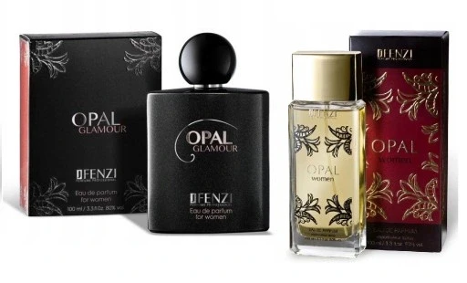 Набір з 2 продуктів Jfenzi Opal + Opal Glamour 2x100 Ml жіноча парфумна вода, фото 1