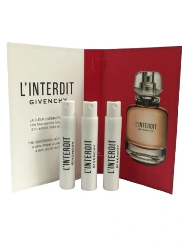 Набір з 10 штук Givenchy L'interdit 1мл Edp спрей набір з 10 штук