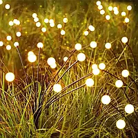 Садовый фонарь в упаковке 2 шт. на солнечной батарее "Светлячки" 70 см Уличный фонарик