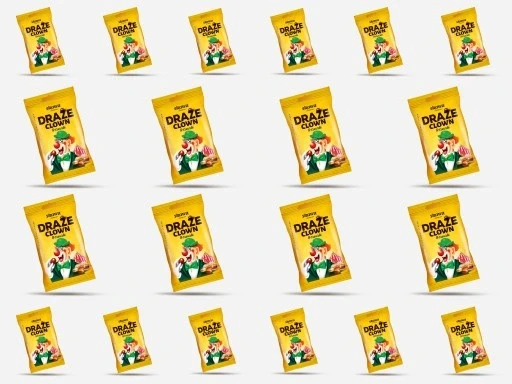 Набір 20 штук драже "клоун орішки" 70г х 20, фото 1