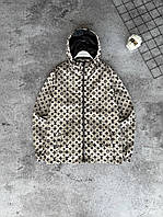 Чоловіча куртка вітровка Louis Vuitton з велюровим логотипом, поліестер, Туреччина, весна-осінь