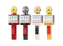 Бездротовий Bluetooth мікрофон WS-1828 Мікрофон із вбудованим динаміком