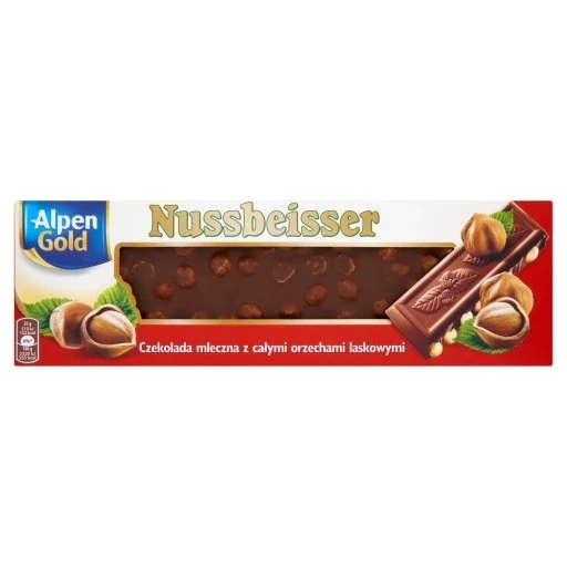 Набір з 3 штук шоколаду "nussbeisser" з горіхами 220 г Mondelez
