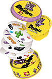 Настільна гра карткова Доббль (Dobble) на розвиток уваги, швидкості для всієї родини, компанії., фото 5