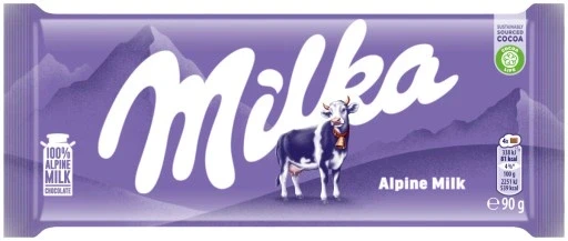 Набір 10 штук молочного шоколаду Milka 90 г X10, фото 1