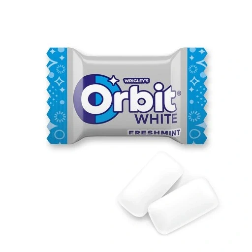 Гумка Orbit Freshmint White 2 драже 100шт