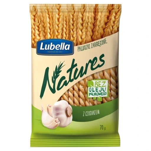Набір 24 штуки палички Lubella Natures з часником та зеленню 70 г