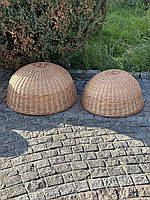 Абажур плетений «Півшар"