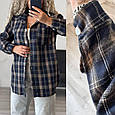 Сорочка в клітинку тканина - турецька фланель котон Туреччина Модель: 771-983, фото 8