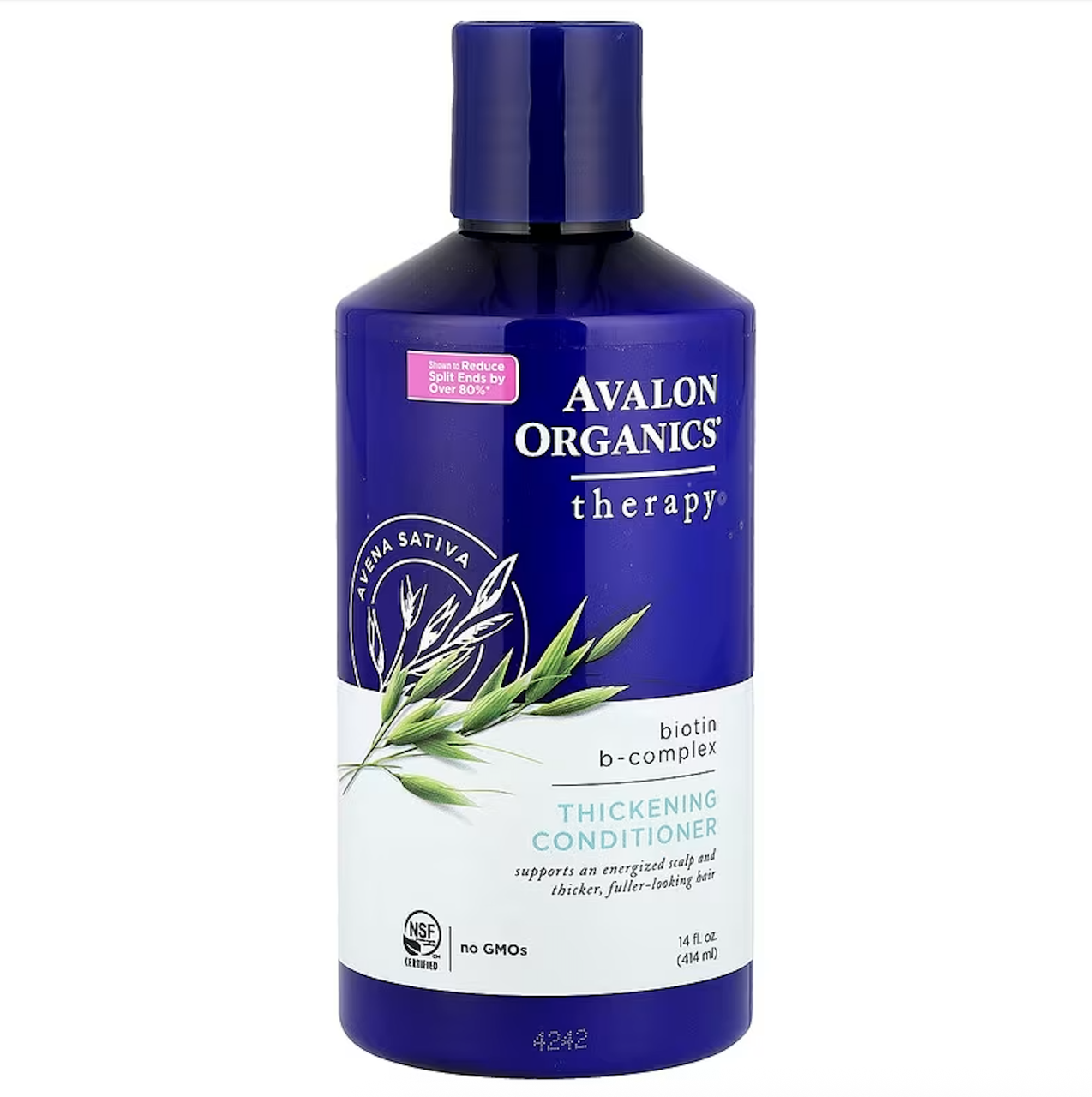 Avalon Organics, кондиціонер для густоти шкіри, комплекс B із біотином, 414 г, фото 1