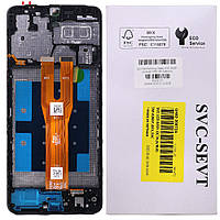 Дисплей (екран) Samsung Galaxy A06 A065F з тачскрином (Оригінал SP і рамкою)