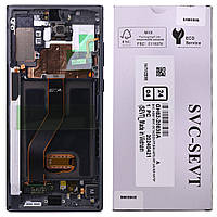 Дисплей (екран) Samsung Galaxy Note 10 Plus N975F з тачскрином (Оригінал SP у чорній рамці)