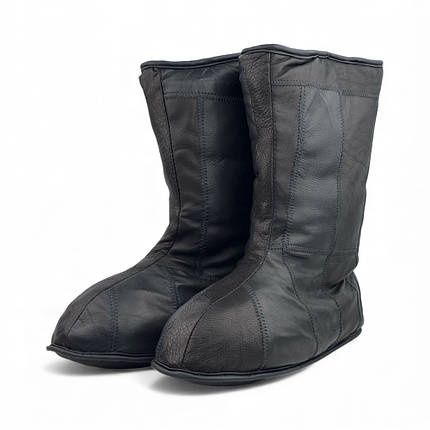 Зимове шкіряне взуття під галош, фото 1